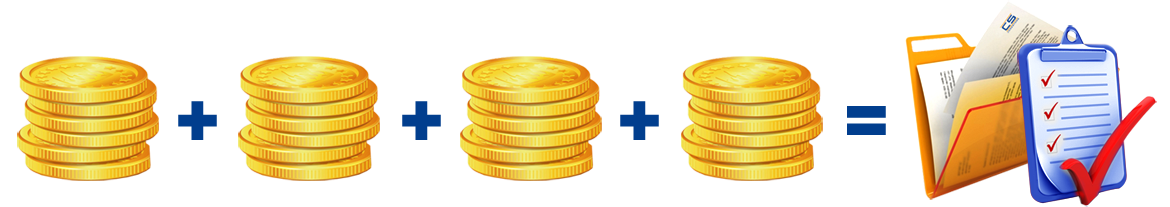 4 платежа